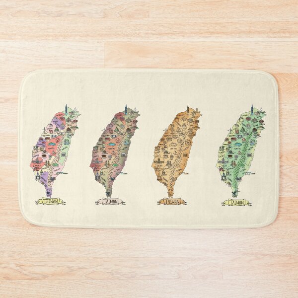 Item preview, Maps of Taiwan (台灣地圖) designed and sold by Sheridan T.