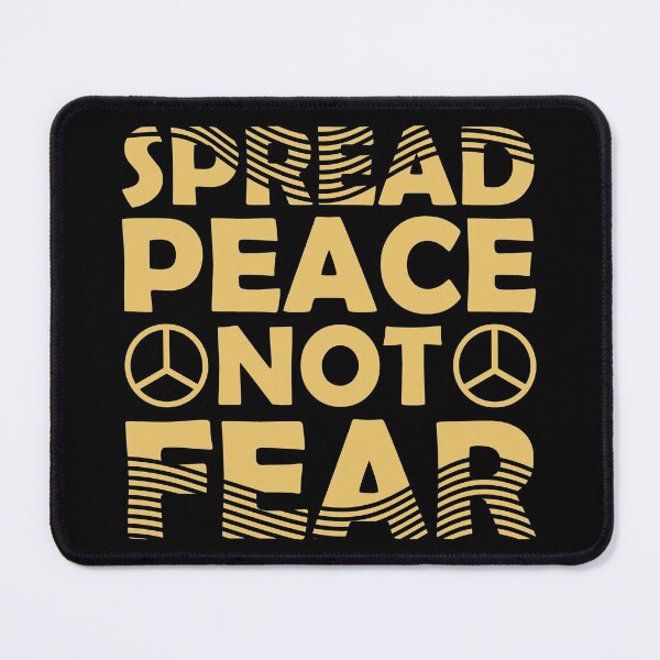 Item preview, Spread peace not fear designed and sold by PODapparel.