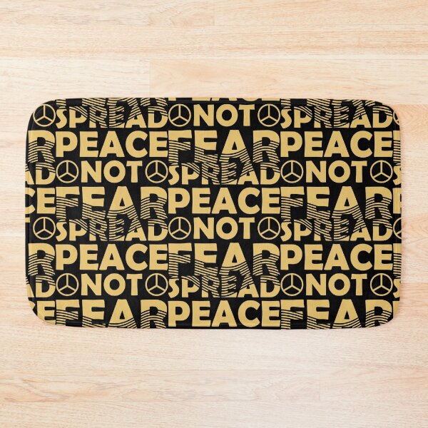 Item preview, Spread peace not fear designed and sold by PODapparel.