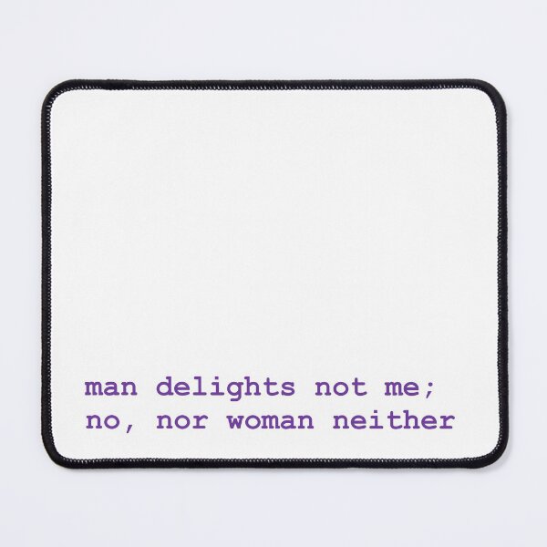 Item preview, man delights not me (purple) designed and sold by got-tori.