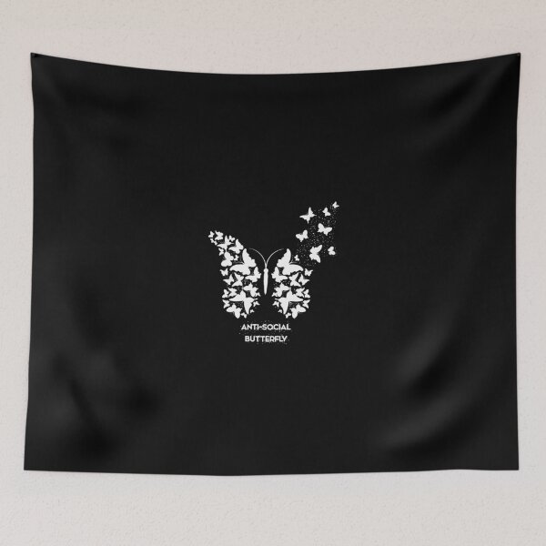 Item preview, Mariposa antisocial designed and sold by soapeselvi.