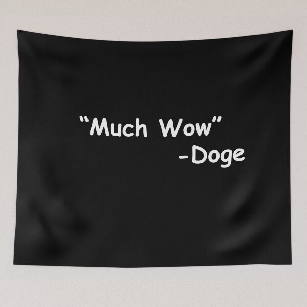 Item preview, Much Wow white dogecoiner mining dogecoin designed and sold by Jason Gilbert.