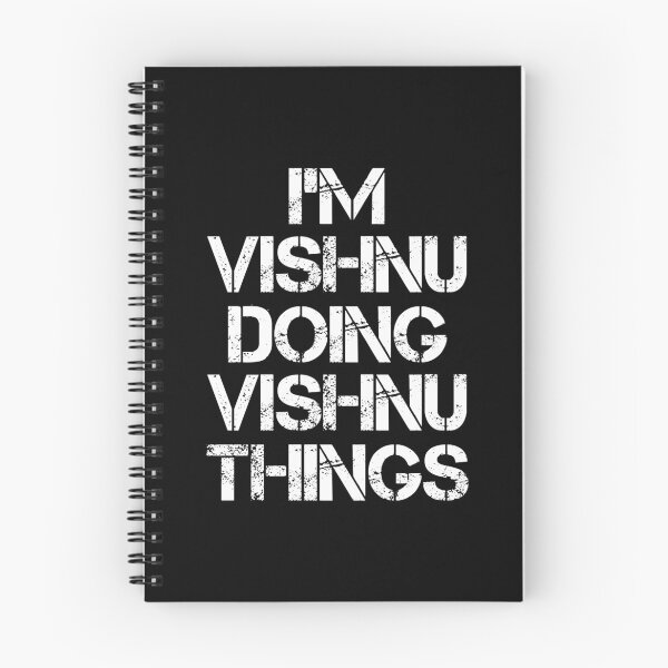 Aperçu de l'œuvre Vishnu Name T Shirt - Je suis Vishnu Doing Vishnu Things Name Gift Item Tee créée et vendue par isalvatore.