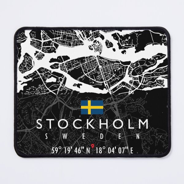 Item preview, STOCKHOLM MAP SWEDEN designed and sold by hatimelhag.