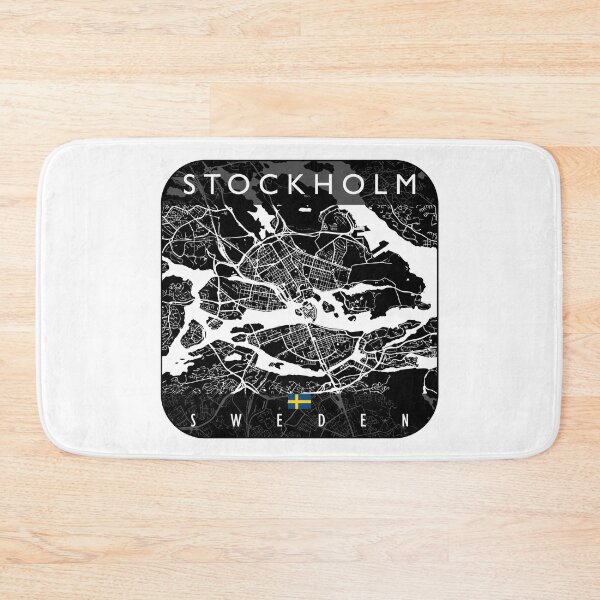 Item preview, STOCKHOLM MAP SWEDEN designed and sold by hatimelhag.