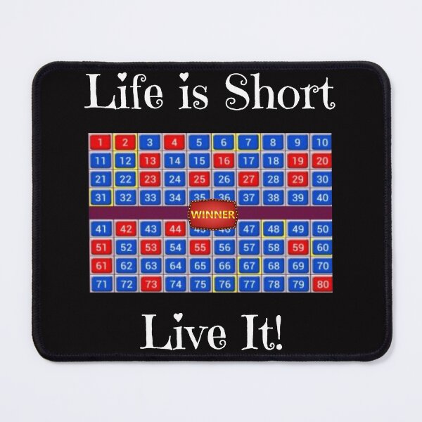 Item preview, Keno Life Is Short Live It designed and sold by SloganExpress.