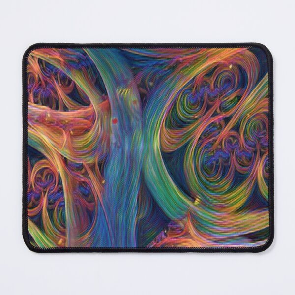 Item preview, unique psychedelic rainbow design designed and sold by BelAnnGrey.