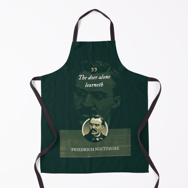 Item preview, Friedrich Nietzsche - The doer alone learneth designed and sold by Syahrasi.