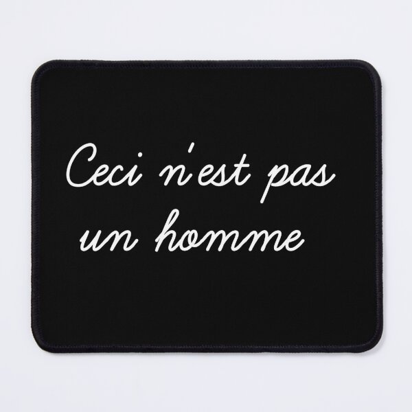 Item preview, ceci n'est pas un homme (white) designed and sold by got-tori.