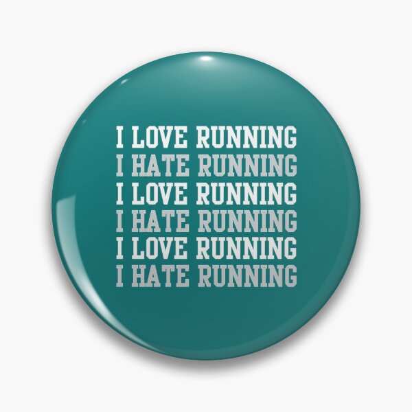 Item preview, I love running I hate running designed and sold by KayleAnh.
