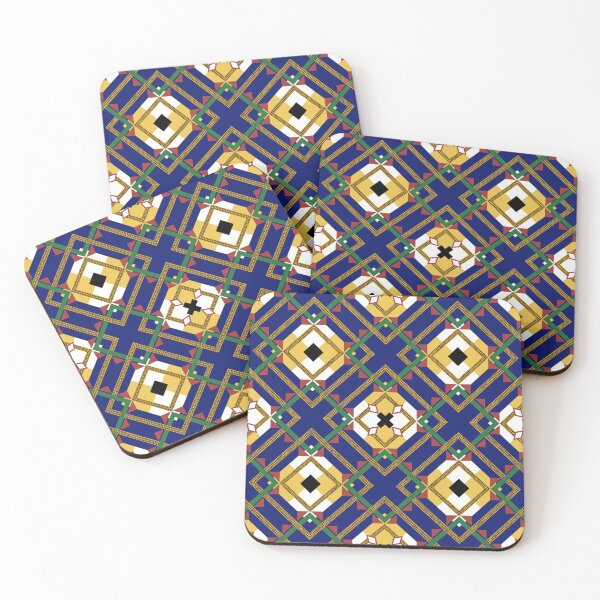 Item preview, Luxury square navy blue and golden tone NG1 designed and sold by KaranSaengarun.