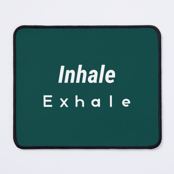 Item preview, Inhale  Exhale - Yoga Mats Namaste Breathing Healthy Exercising Keto Diet Presents Strength Training  designed and sold by guitarkel.