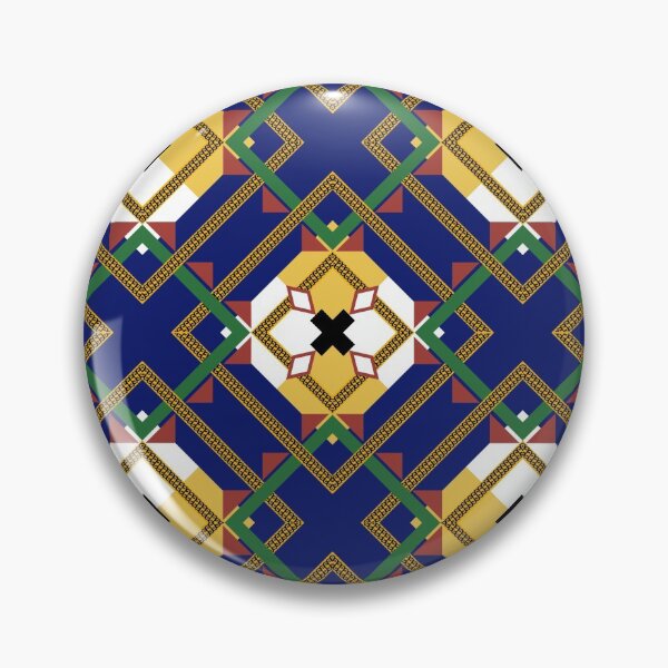 Item preview, Luxury square navy blue and golden tone NG1 designed and sold by KaranSaengarun.