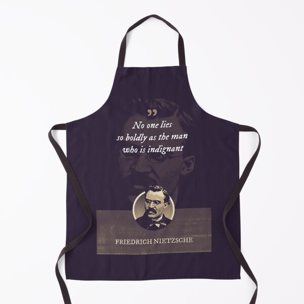 Item preview, Friedrich Nietzsche - No one lies so boldly as the man who is indignant designed and sold by Syahrasi.