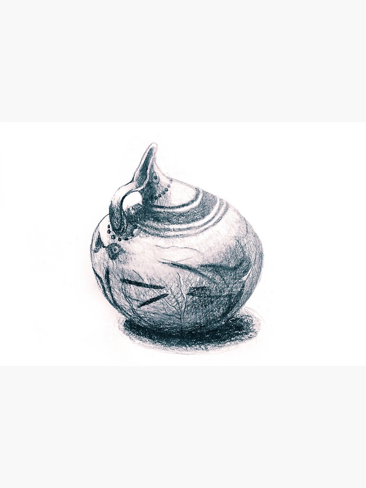 Ancient Greek Pottery Drawing by oanaunciuleanu