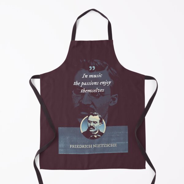 Item preview, Friedrich Nietzsche - In music the passions enjoy themselves designed and sold by Syahrasi.