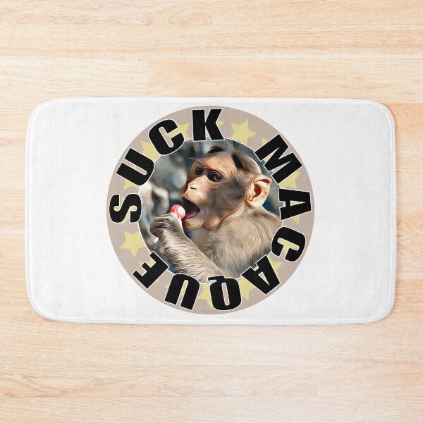 Item preview, Suck Macaque Lollypop Monkey designed and sold by MotoringZen.