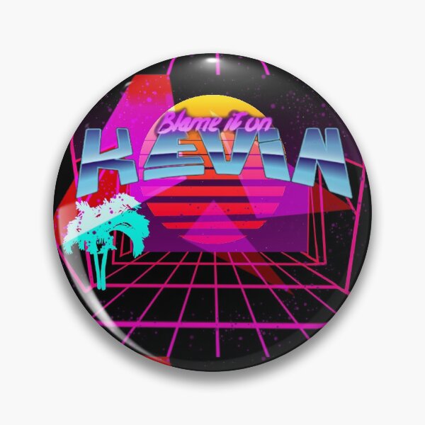 Item preview, Blame It On Kevin, Vaporwave Retro designed and sold by LiesInFog.