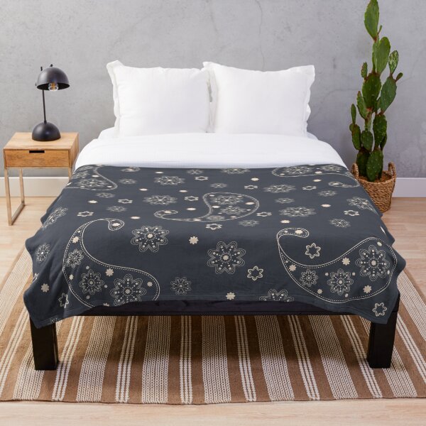 Item preview, Inkwell and Buttercream Paisley Print designed and sold by iCraftCafe.