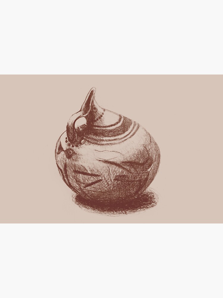 Ancient Greek Pottery Drawing by oanaunciuleanu