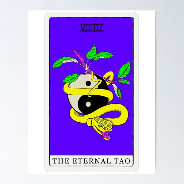 Aperçu de l'œuvre La carte de tarot du Tao éternel créée et vendue par kronakrina.
