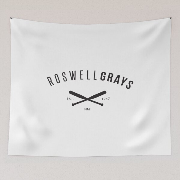 Aperçu de l'œuvre X Files Roswell Grays Baseball créée et vendue par KayleAnh.