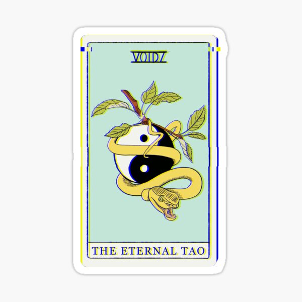 Item preview, The Eternal Tao Tarot Card -Glitch version designed and sold by kronakrina.