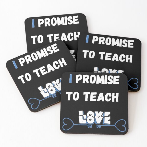 Item preview, I Promise To Teach Love designed and sold by mastiendass.