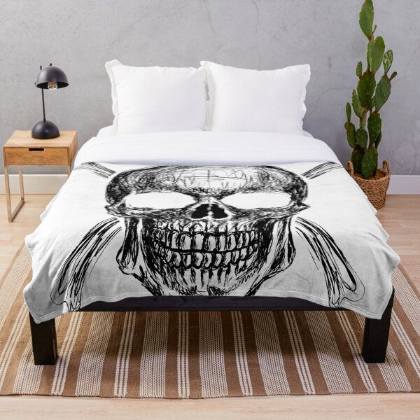 Item preview, Black Skull designed and sold by LexiconArtwork.