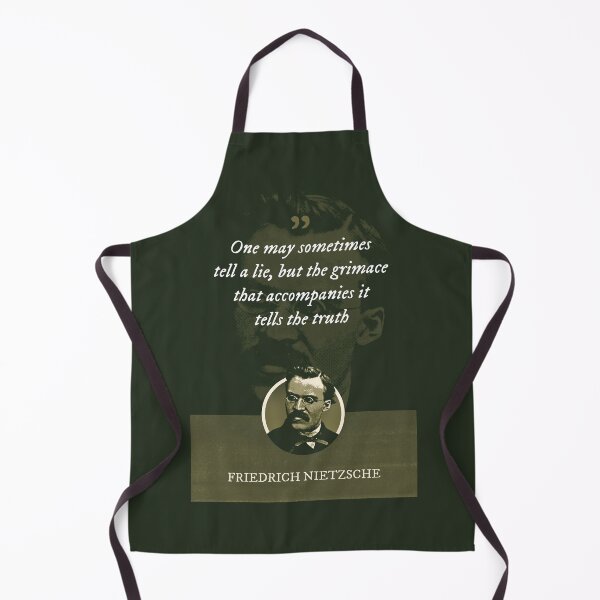 Item preview, Friedrich Nietzsche - One may sometimes tell a lie, but the grimace that accompanies it tells the truth designed and sold by Syahrasi.