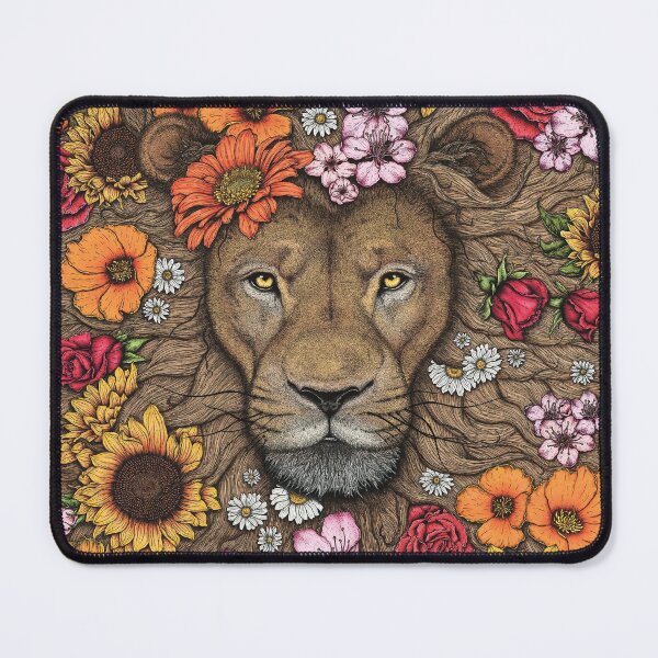 Item preview, Floral Lion in Colour designed and sold by SamuelJ.