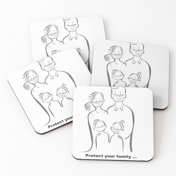 Item preview, Save the family from the COVID 19 pandemics. designed and sold by ziniti.
