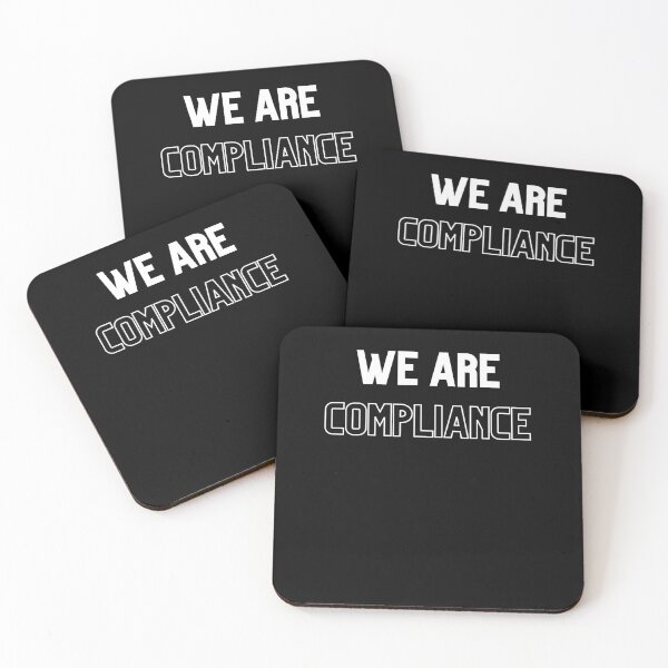 Item preview, We Are Compliance - Compliance Officer - Compliance Team - Compliance Apparel designed and sold by Marcela872020.