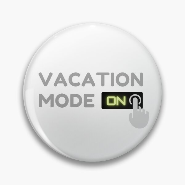 Item preview, VACATION MODE ON , FUNNY T SHIRT and Accessories designed and sold by TJMKSHOP.