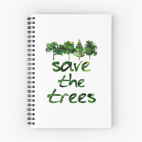 Artikelvorschau, Rettet die Bäume Wald grün Natur Spruch Sommer entworfen und verkauft von CreatDifference.