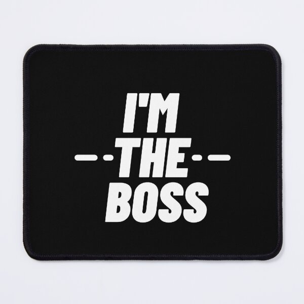 Item preview, i am the boss hats designed and sold by mksjr.