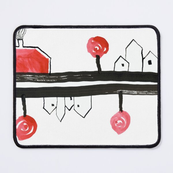 Item preview,   Little Village by the Road "Paper Drawings/Paintings"  designed and sold by Istvan Ocztos.
