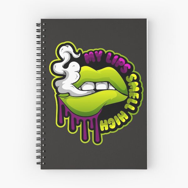 Item preview, MY LIPS SMELL HIGH T Shirt design  designed and sold by Mrwinz.