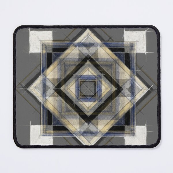 Item preview, Hand Made Edited Pencil Geometry in Grey designed and sold by Istvan Ocztos.