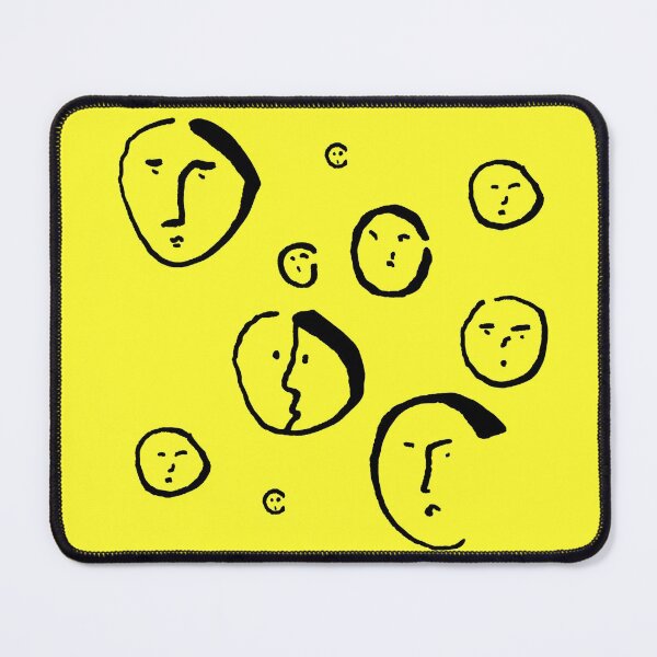 Item preview, Wondering Heads on Yellow designed and sold by Istvan Ocztos.