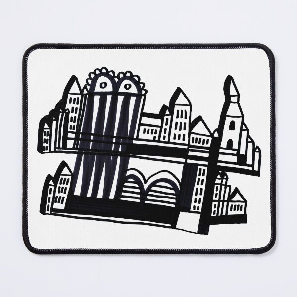 Item preview, "Paper Drawings/Paintings" City designed and sold by Istvan Ocztos.