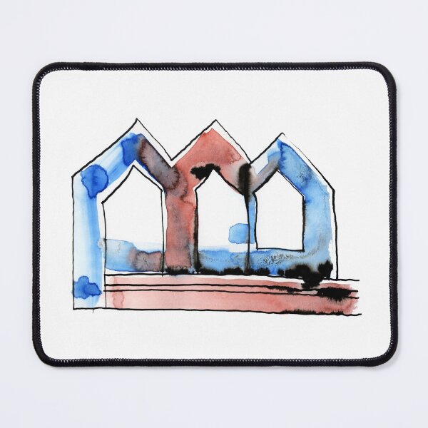 Item preview, 3 Watercolor Houses "Paper Drawings/Paintings" designed and sold by Istvan Ocztos.