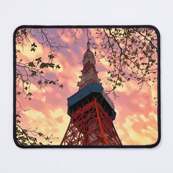 Item preview, Sunset Series: Tokyo Tower 1 designed and sold by guoshengz.