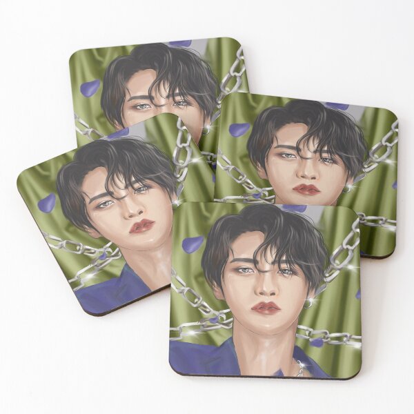 Item preview,  Ateez Seonghwa aesthetic digital painting drawing  designed and sold by Krystal Li.
