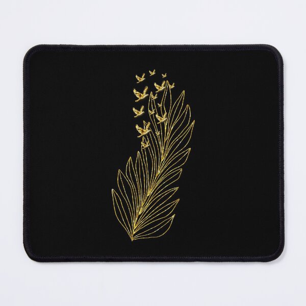Item preview, Gold feather and birds designed and sold by Astralia.