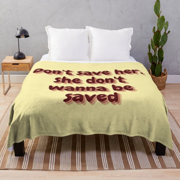 Item preview, Don't save her she don't wanna be saved designed and sold by reb21052.