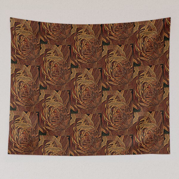 Item preview, Rose Woodcut designed and sold by Colin Bentham.