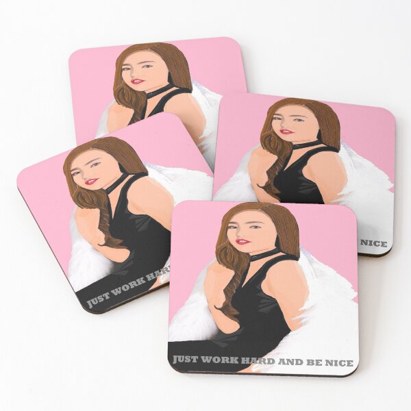 Item preview, Just Work Hard And Be Nice designed and sold by Dolieart.