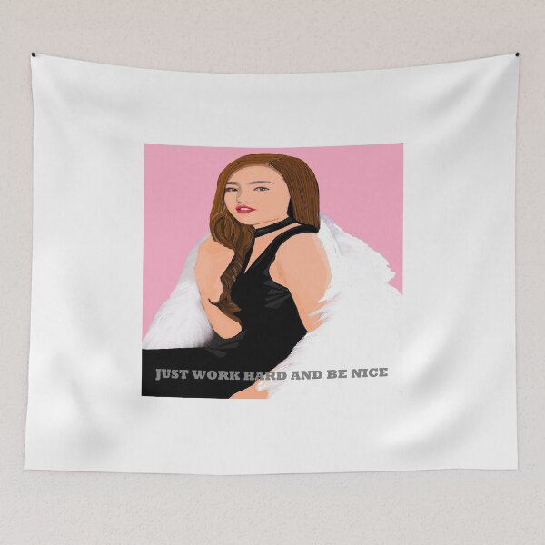 Item preview, Just Work Hard And Be Nice designed and sold by Dolieart.