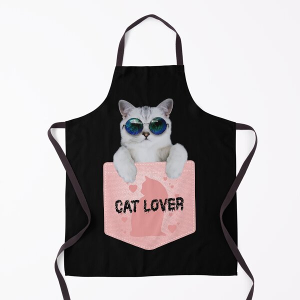Item preview, cat in a pocket - cat lovers designed and sold by sama-stylish.
